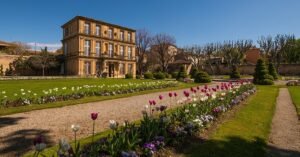 Jardin du Pavillon de Vendôme Aix-en-Provence, promenade familiale