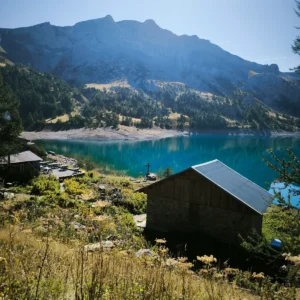 lac d’Allos en famille Mercantour randonnée enfants montagne