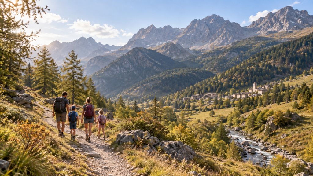 Vallée de la Roya en famille avec des enfants dans les Alpes-Maritimes