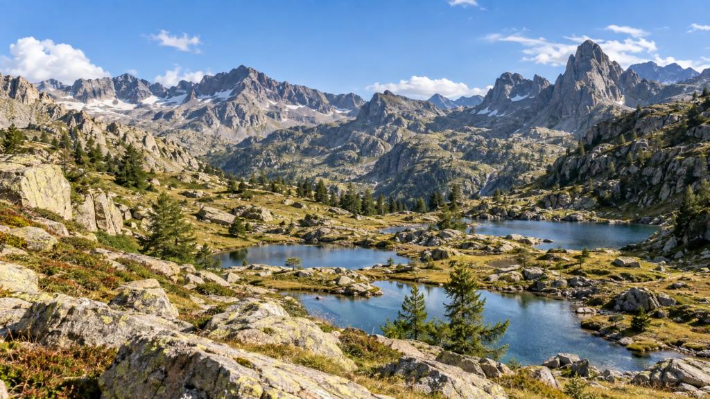 Vallée des Merveilles dans le Mercantour près de Tende