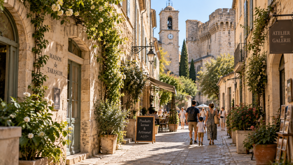 Centre historique de Tarascon à découvrir en famille